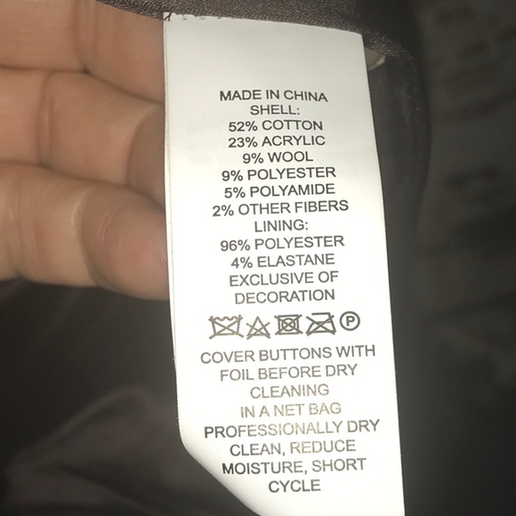 Kate Spade tweed Trench Coat - Picture 8 of 8